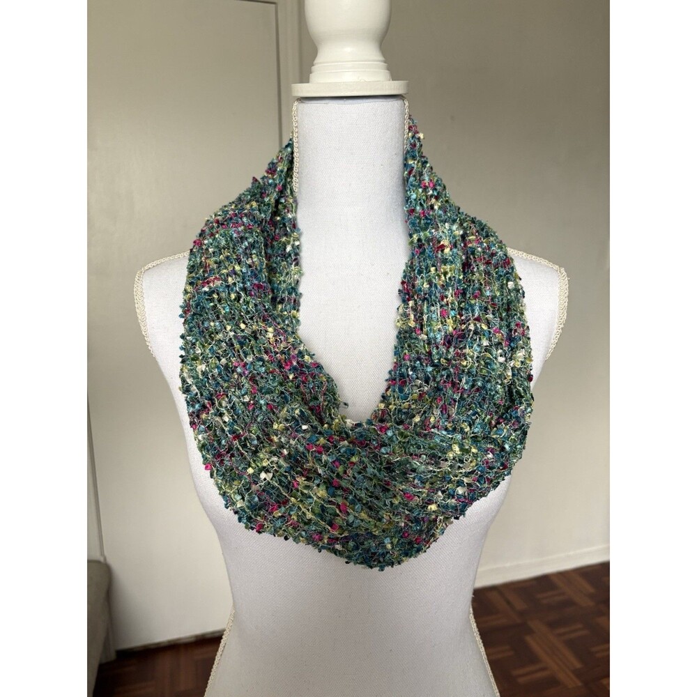 Rising Tide 100% Rayon Multicolored Confetti Scarf Made In India